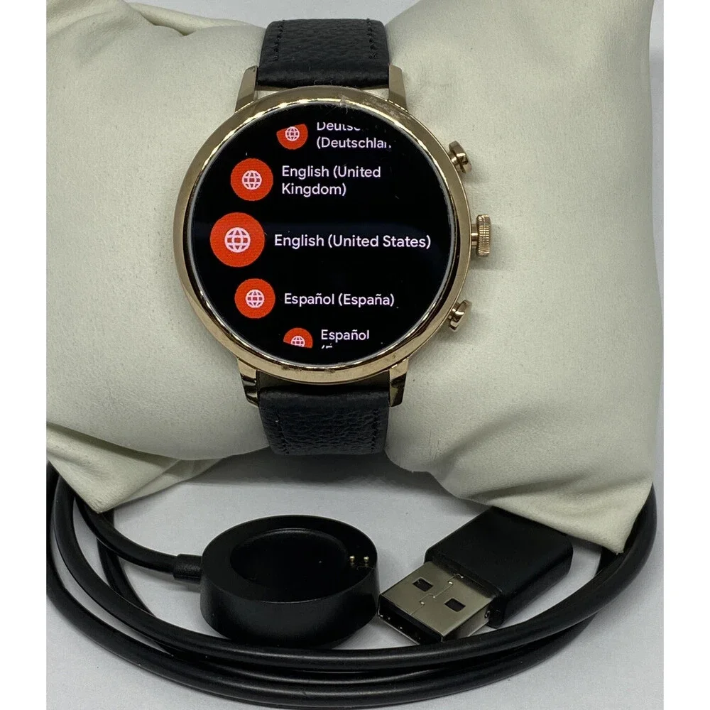 Fossil Gen 4 Authentic Digital Dial Smart Watch Custom Band FTW6020 DC514